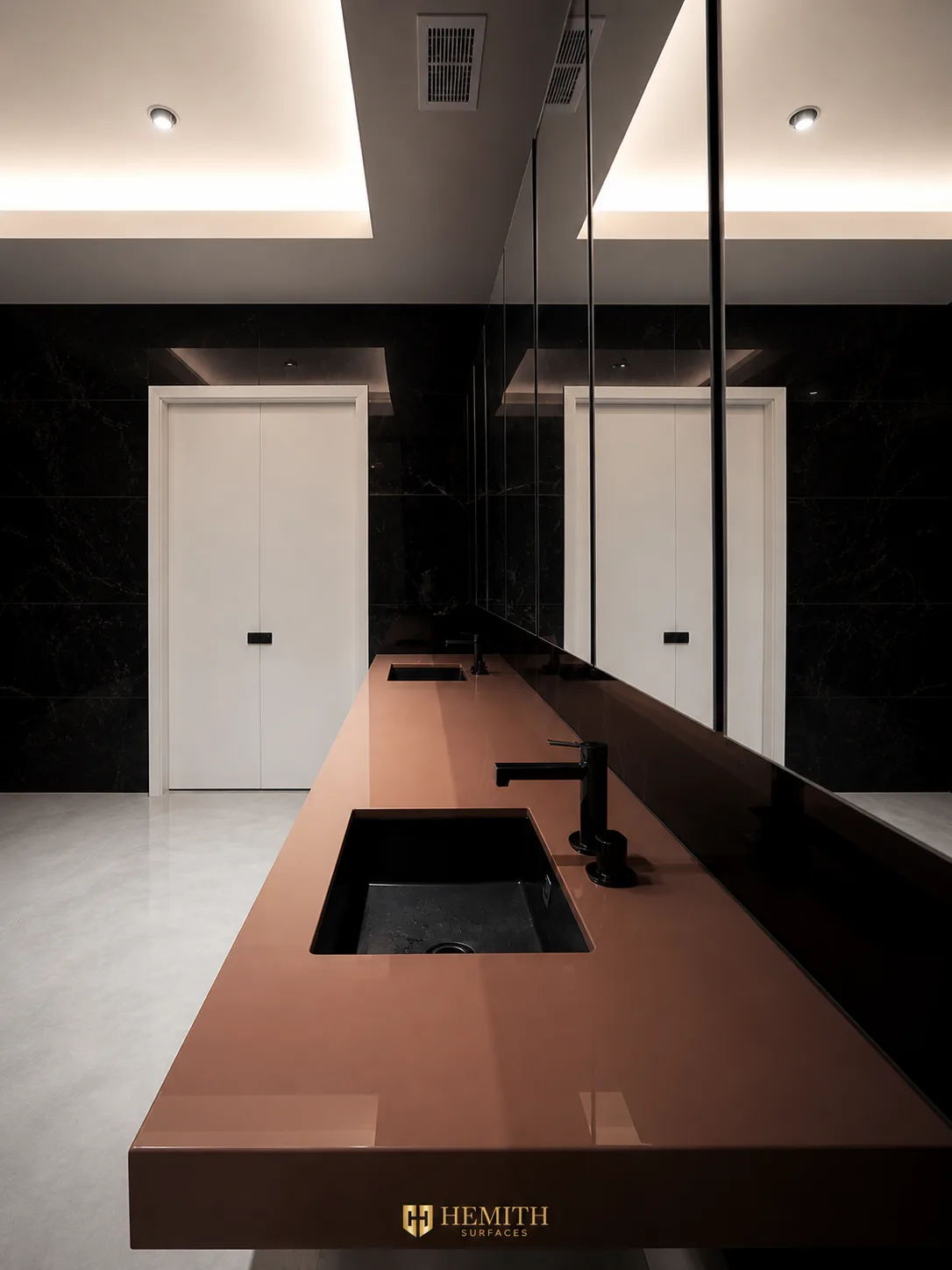Calacatta marble kitchen