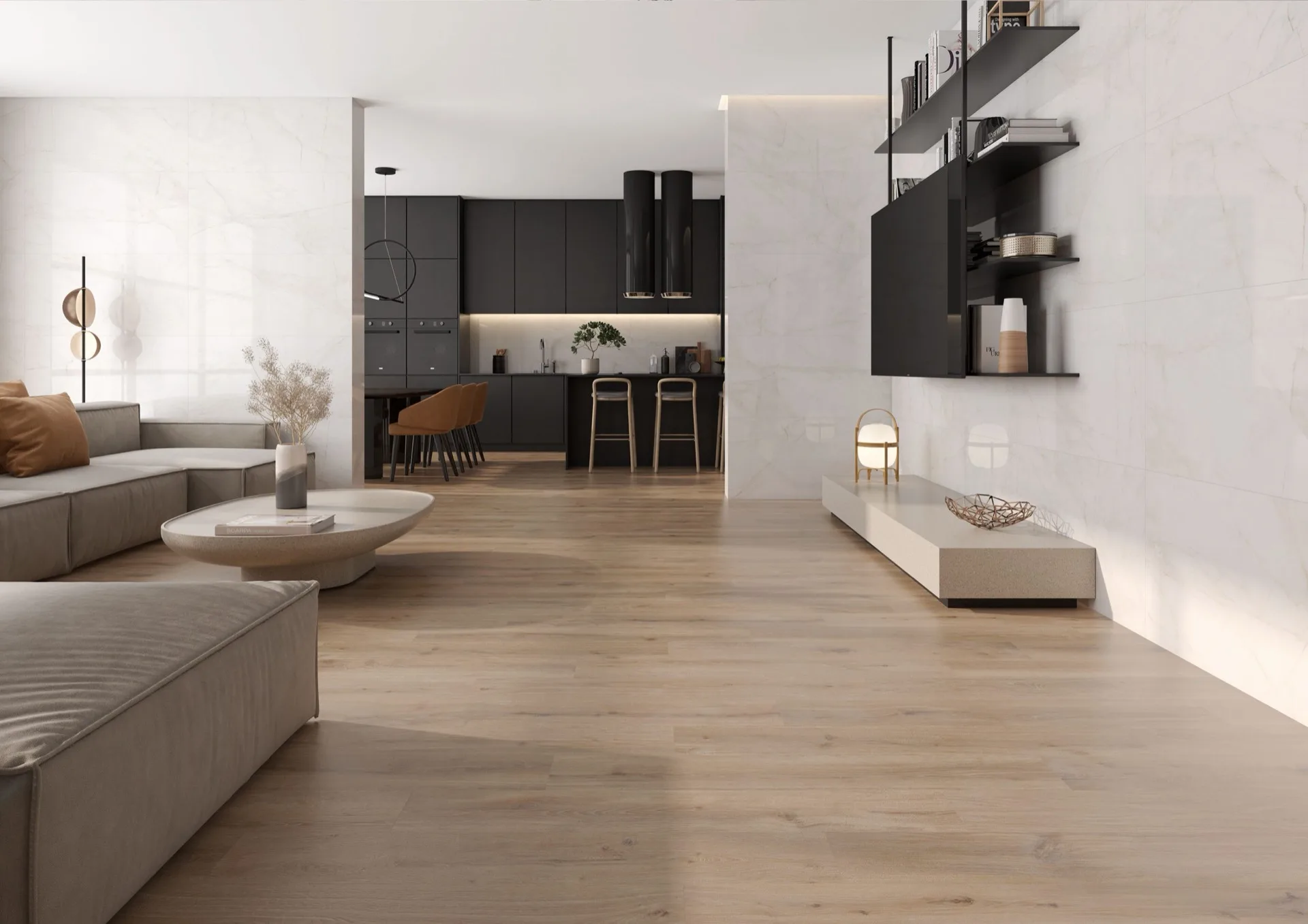 Roca large-format porcelain surface