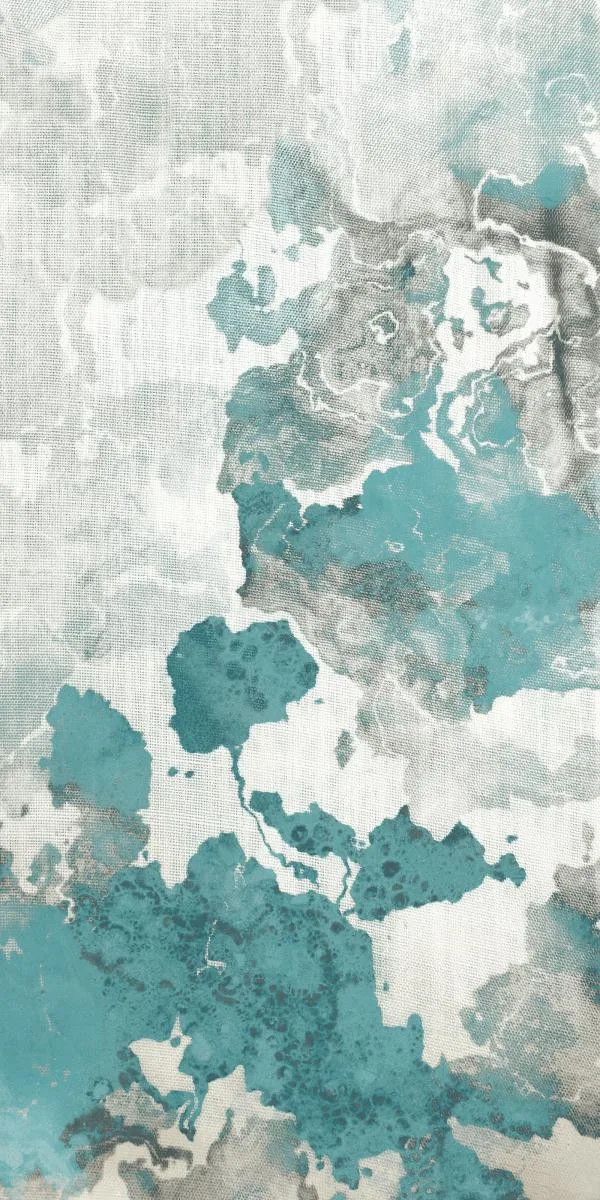 Alfredo Aqua porcelain finish